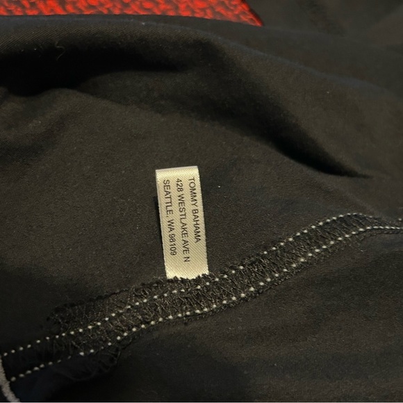 Tommy Bahama 🏆🦅NFL Eagles🦅🏆 Black Polo Shirt Short Sleeve - Picture 7 of 12